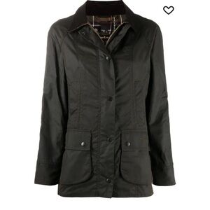 Barbour Beadnell - Olive Green, US Size 4